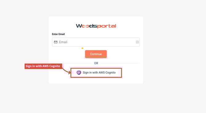 Login — Sign in with AWS Cognito