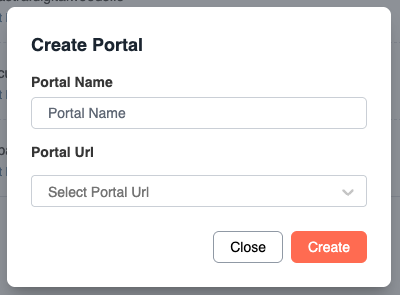 Create portal