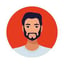 man-with-beard-avatar-character-isolated-icon-free-vector