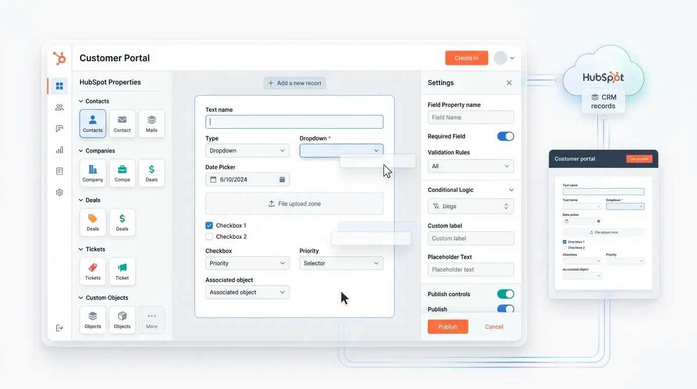 Creating a Record Creation Form in WoodsPortal