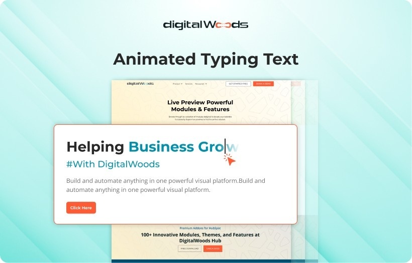 Animated Typing Text