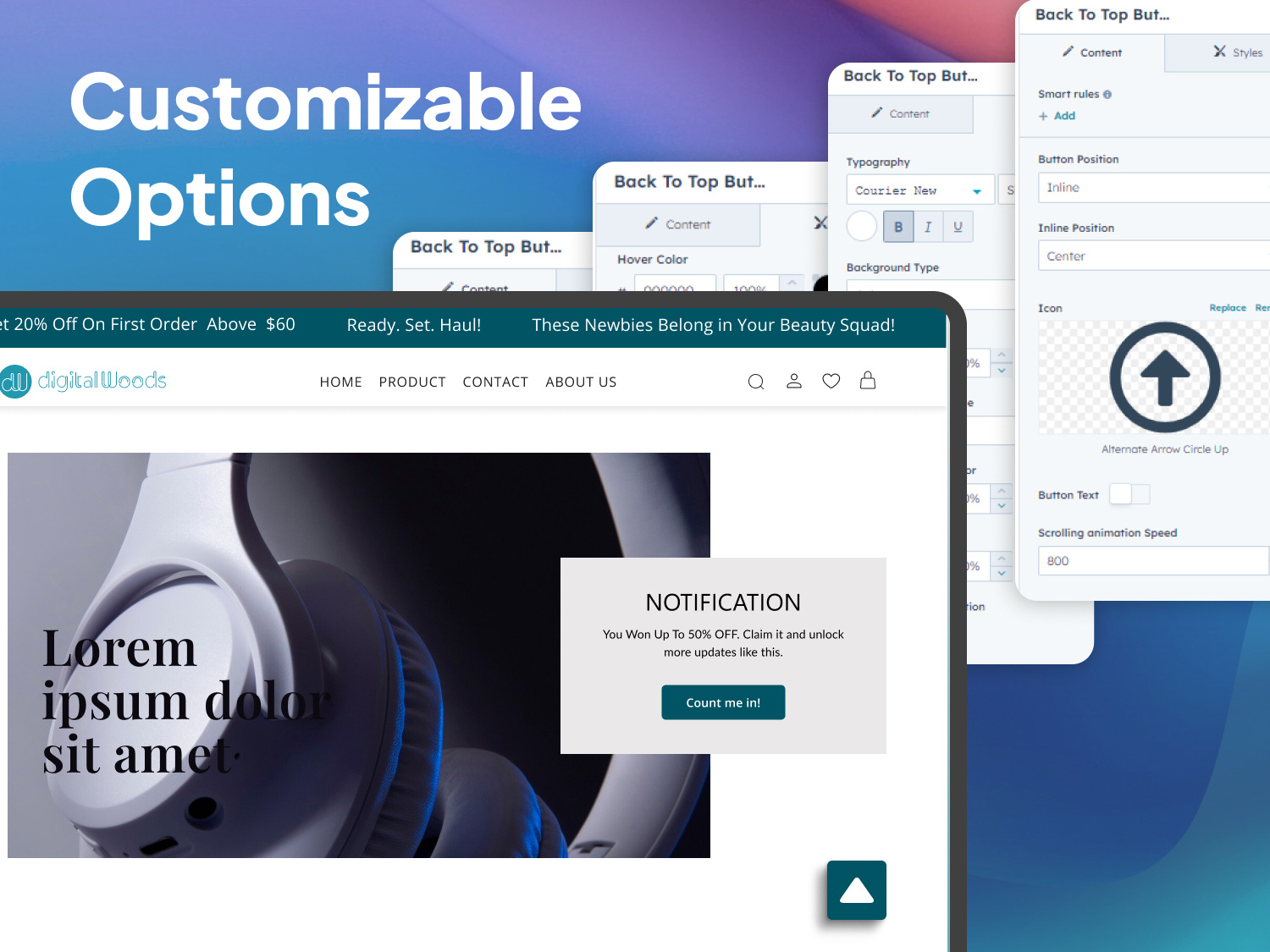 Seamless Customization