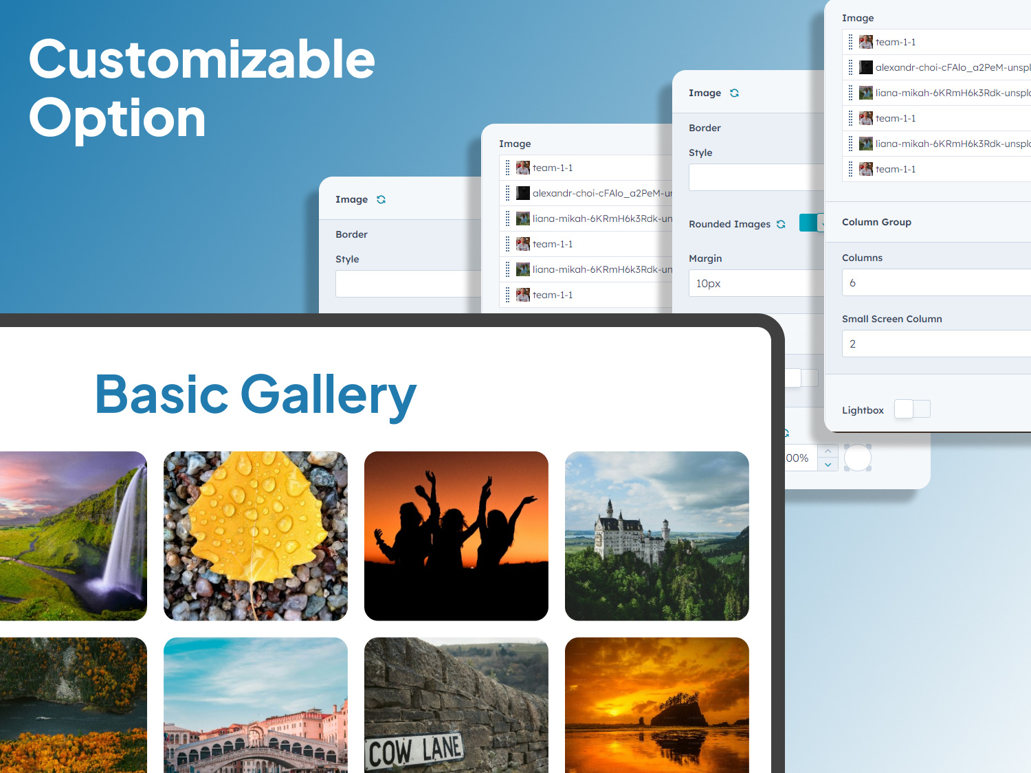 Effortless Customization