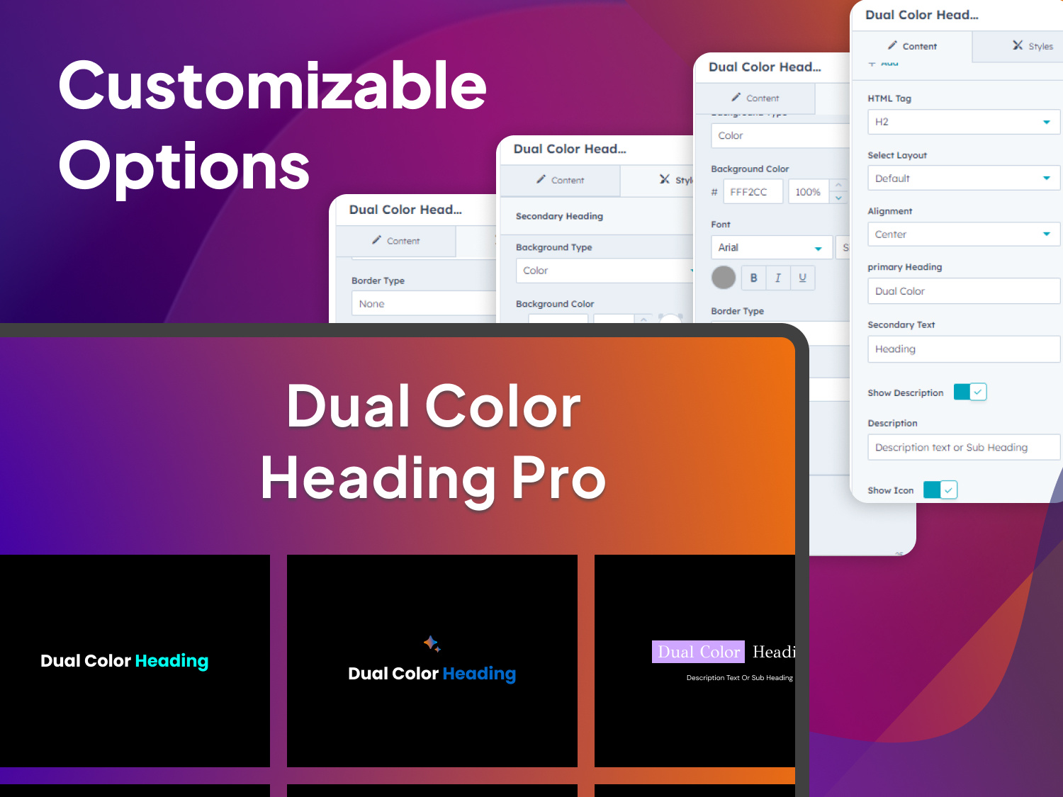 Boundless Customization