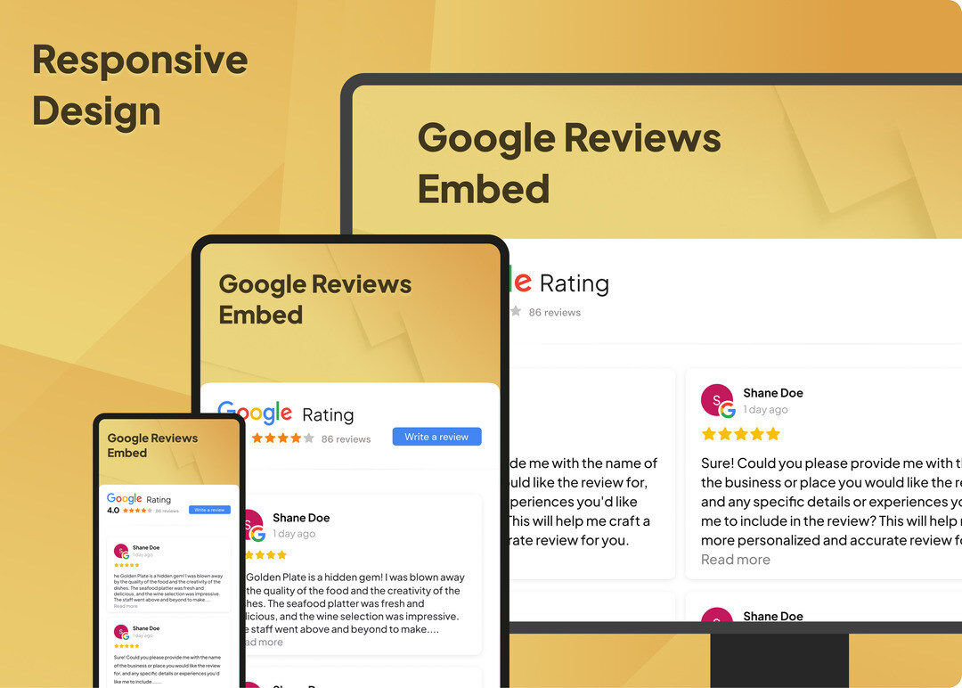 Responsive Design for all Devices