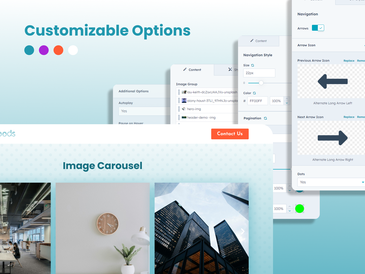 Customize Autoplay, Navigation, and Speed