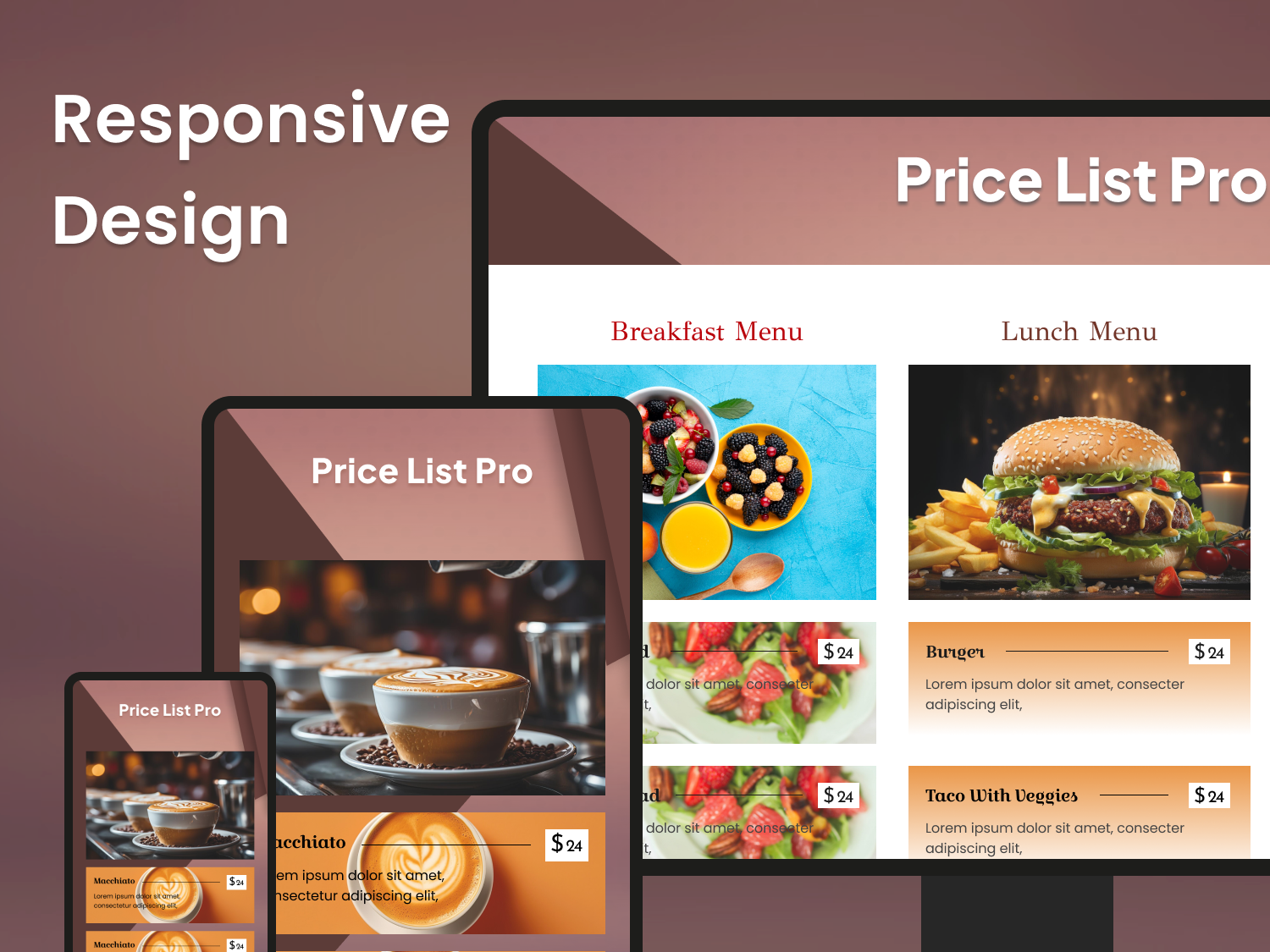 Responsive Layout