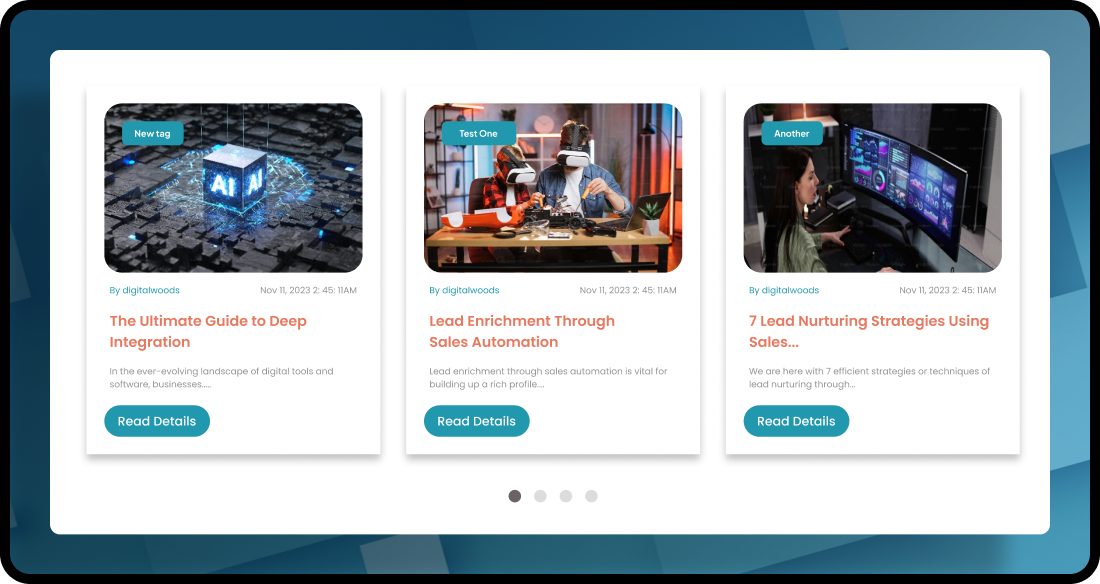 Recent Blog Slider image