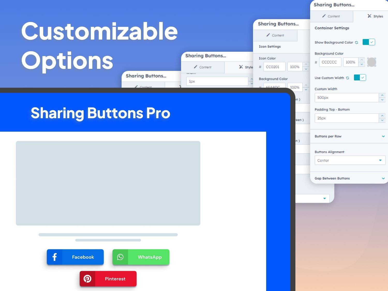Custom Buttons