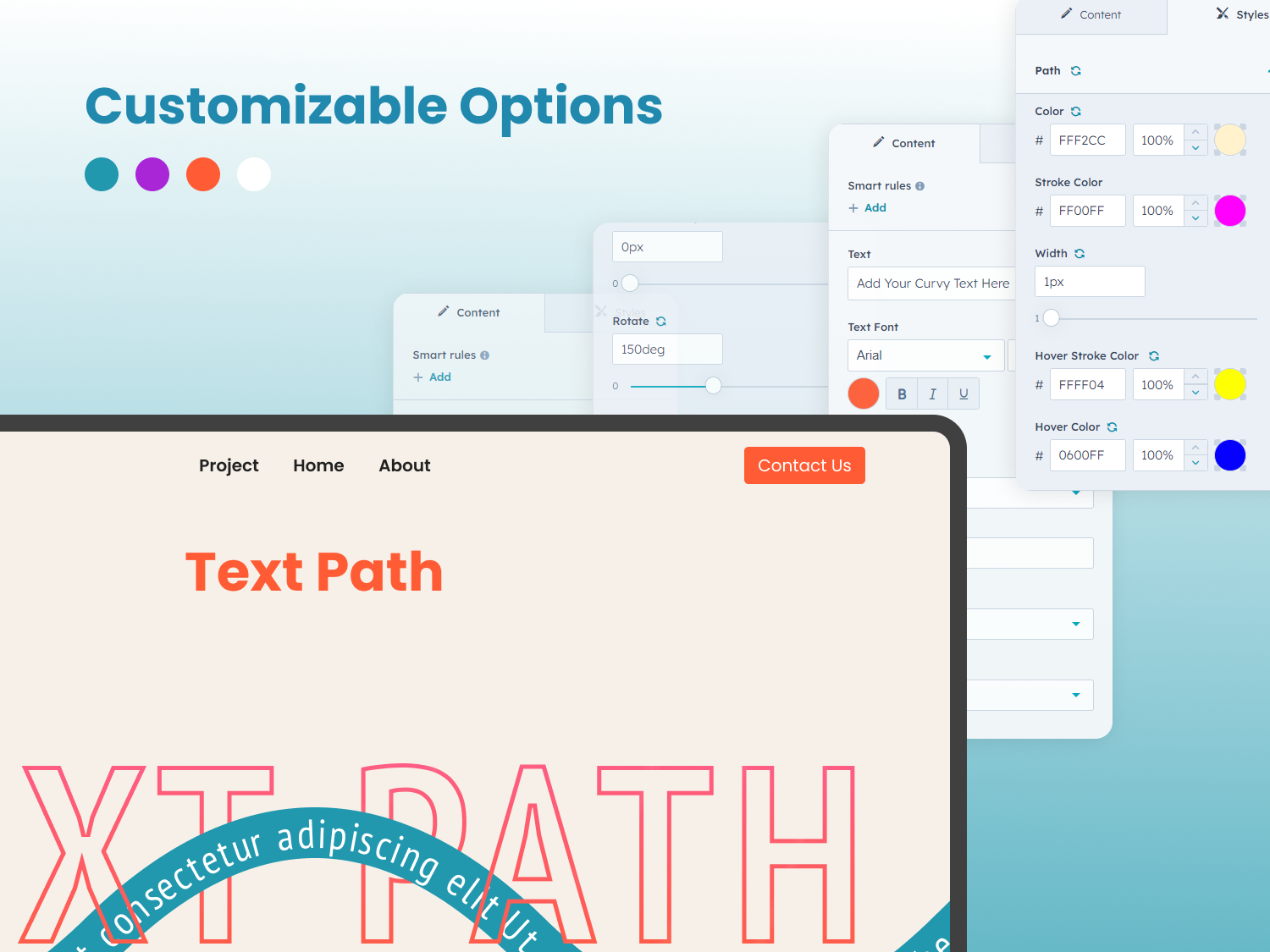 Fully Customizable Creativity