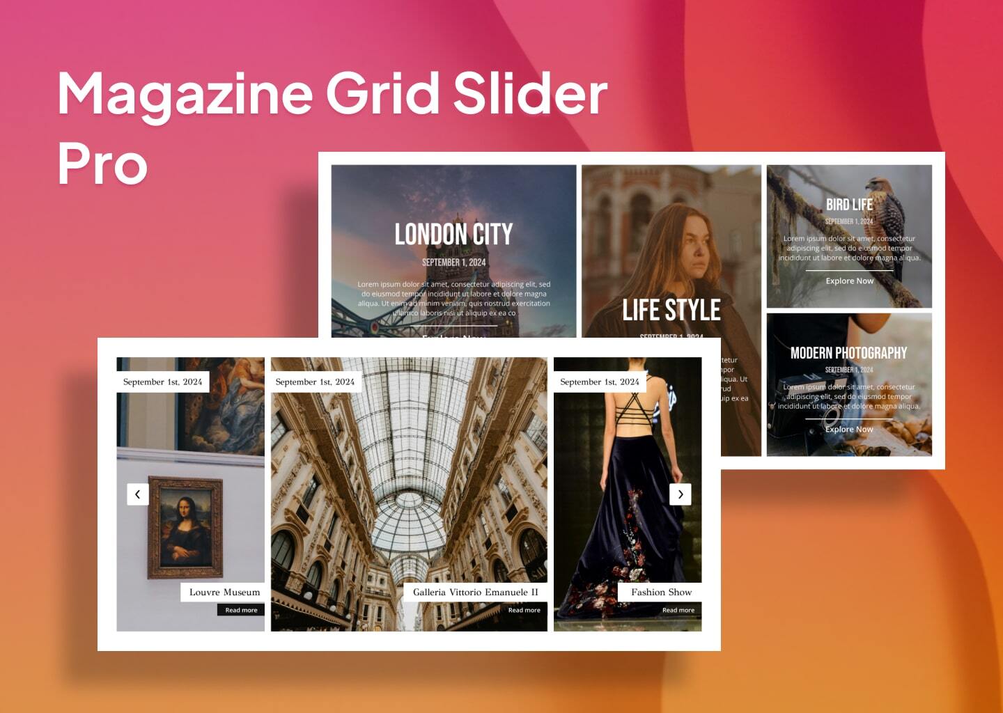 Magazine Grid Slider Pro