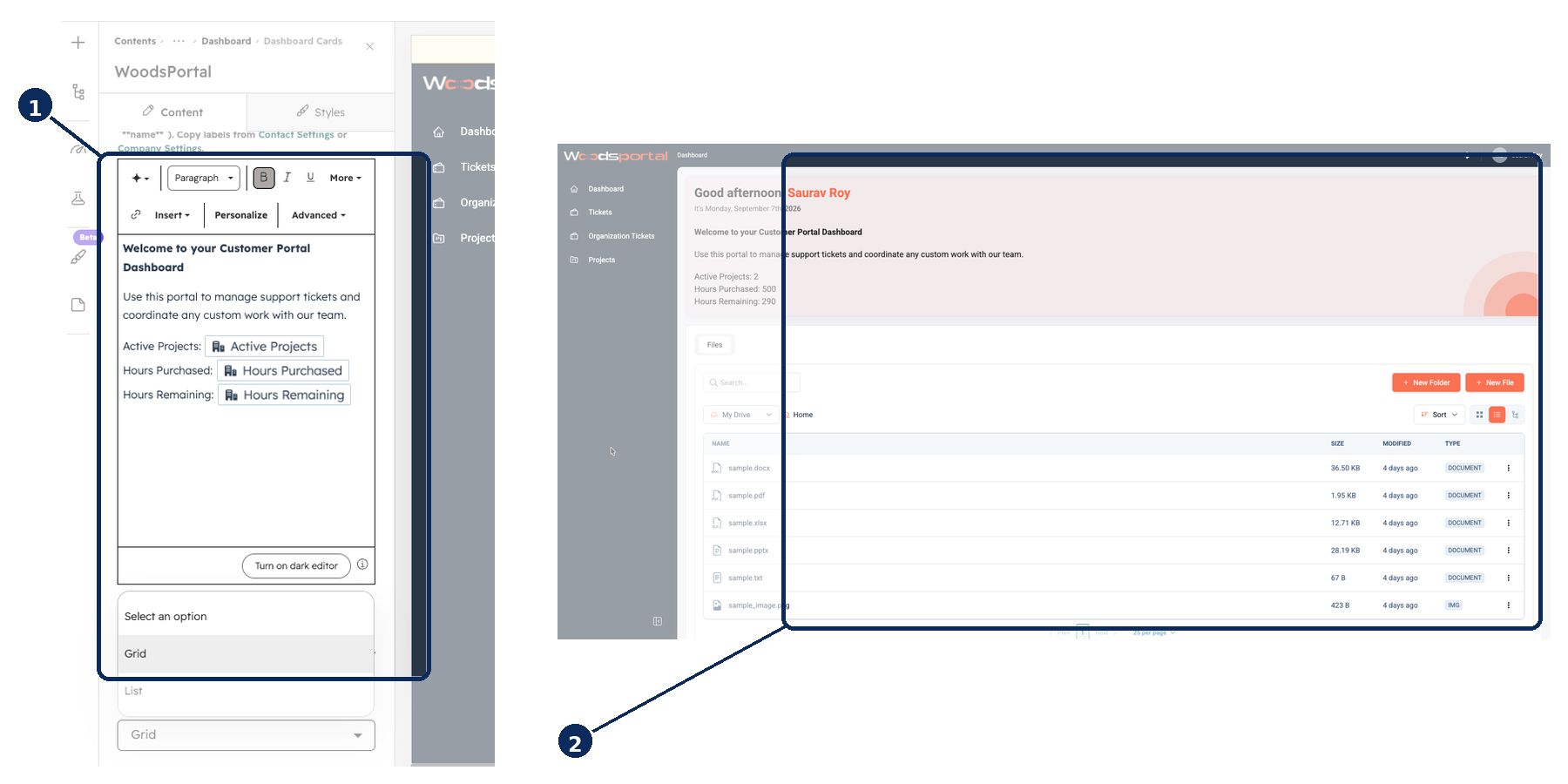 KB-DES-02 dashboard-editor-and-portal