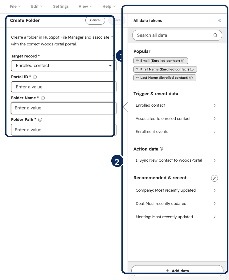 KB-HUB-05 create-folder-fields