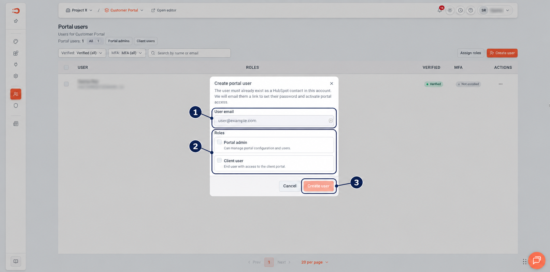 KB-USR-01 invite-portal-user